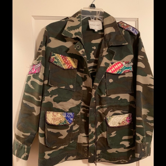 Anthropologie Jackets & Blazers - Anthropologie Utility Camo Jacket